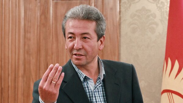 Глава партии Бутун Кыргызстан Адахан Мадумаров. Архивное фото - Sputnik Кыргызстан