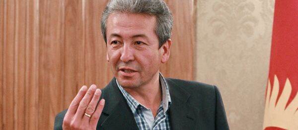Сопредседатель партии Бутун Кыргызстан Эмгек Адахан Мадумаров. Архивное фото - Sputnik Кыргызстан