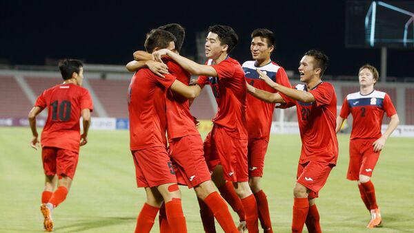 Юношеская сборная Кыргызстана (U-16) по футболу. Архивное фото - Sputnik Кыргызстан
