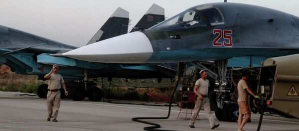 Истребители ВКС России в Сирии. Архивное фото - Sputnik Кыргызстан