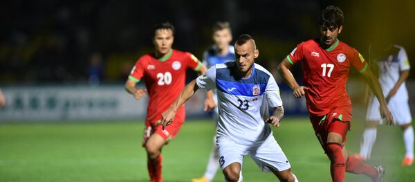 Футбольный матч Кыргызстан — Таджикистан. Архивное фото - Sputnik Кыргызстан