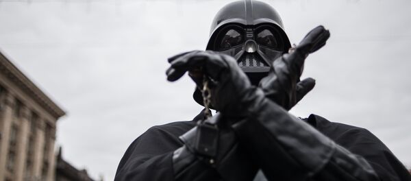 Персонаж фильма Звездные войны Дарт Вейдер. Архивное фото - Sputnik Кыргызстан