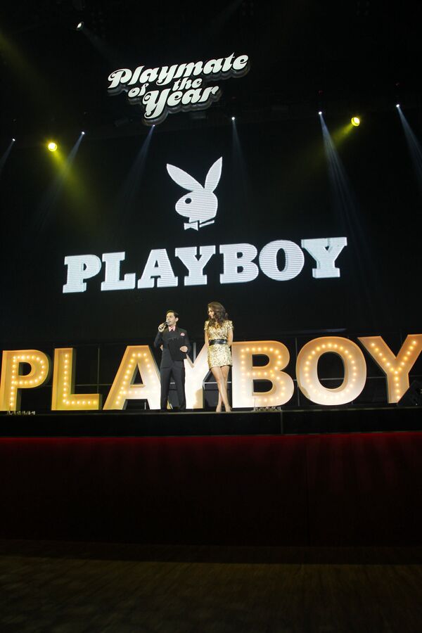 Певцы Тимур Родригес и Анна Седакова на церемонии награждения самой красивой девушки года по версии журнала Playboy. Архивное фото - Sputnik Кыргызстан