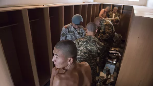 Призывники в армии КР. Архивное фото - Sputnik Кыргызстан