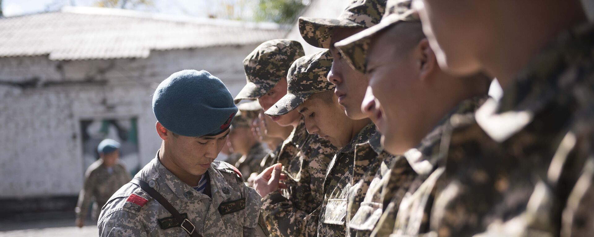 Призывники Национальной гвардии КР. Архивное фото - Sputnik Кыргызстан, 1920, 16.10.2025