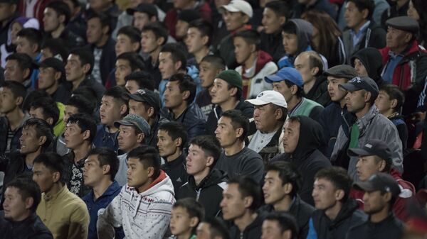 Футбол күйөрмандары.  - Sputnik Кыргызстан