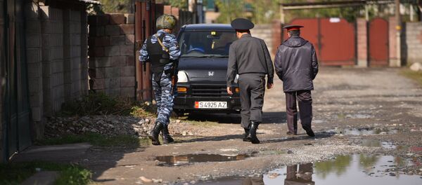 Сотрудники МВД. Архивное фото - Sputnik Кыргызстан