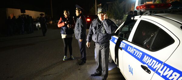 Сотрудники МВД. Архивное фото - Sputnik Кыргызстан