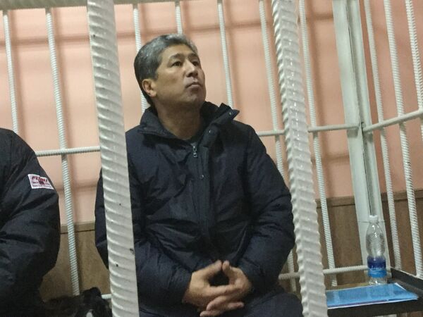 Бывший руководитель аппарата президента Кыргызстана Данияр Нарымбаев в суде. Архивное фото - Sputnik Кыргызстан