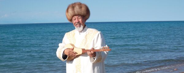 Комузчу Нурак Абдрахманов. Архив - Sputnik Кыргызстан