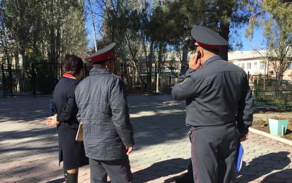 47 учащихся спортивной школы задержаны милицией до выяснения обстоятельств инцидента. - Sputnik Кыргызстан