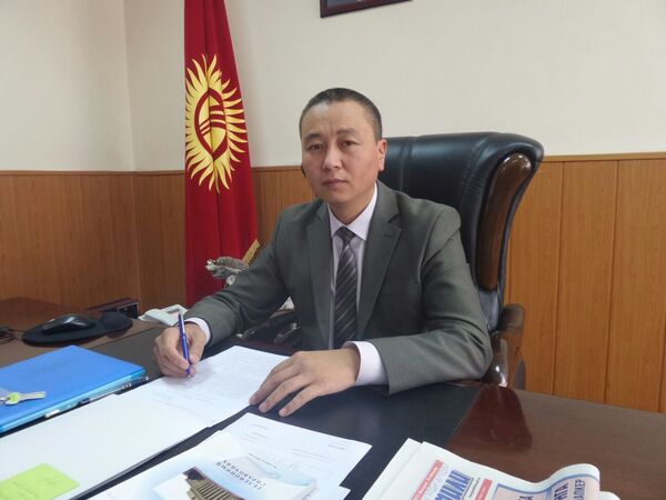 Председатель госагентсва гамсумо Бакыт Рыспаев. - Sputnik Кыргызстан