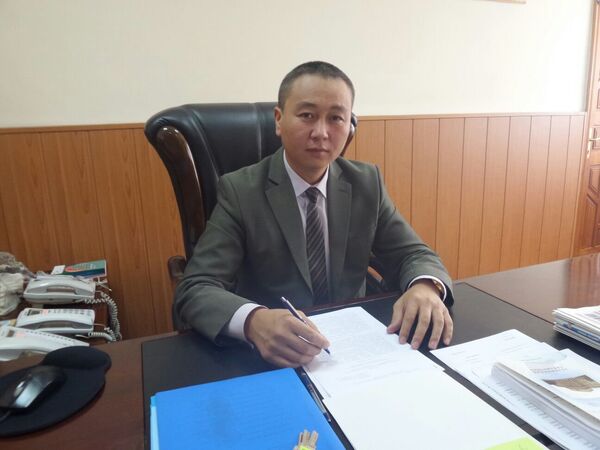 Председатель госагентсва гамсумо Бакыт Рыспаев. Архивное фото - Sputnik Кыргызстан