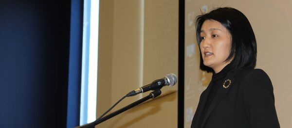 Билим берүү жана илим министри Элвира Сариева. Архив Билим берүү жана илим министри Элвира Сариева. Архив - Sputnik Кыргызстан