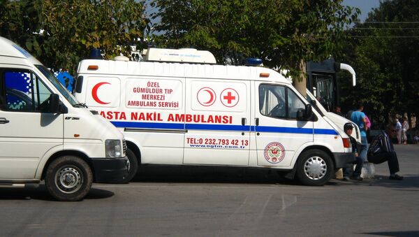 Машина скорой помощи в Турции. Архивное фото - Sputnik Кыргызстан