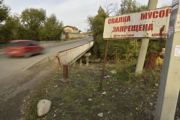 Один из мостов на выезде из города - Sputnik Кыргызстан