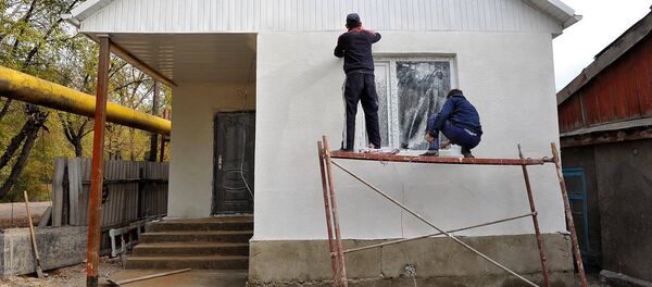 Достроен дом для семьи Шукуровых, средства на который выделил премьер - Sputnik Кыргызстан