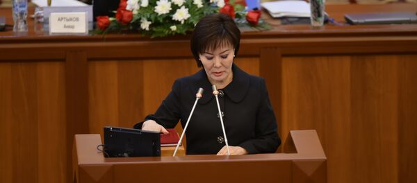 Архивное фото депутата от фракции Онугуу — Прогресс Гулшат Асылбаевой Архивное фото депутата от фракции Онугуу — Прогресс Гулшат Асылбаевой - Sputnik Кыргызстан