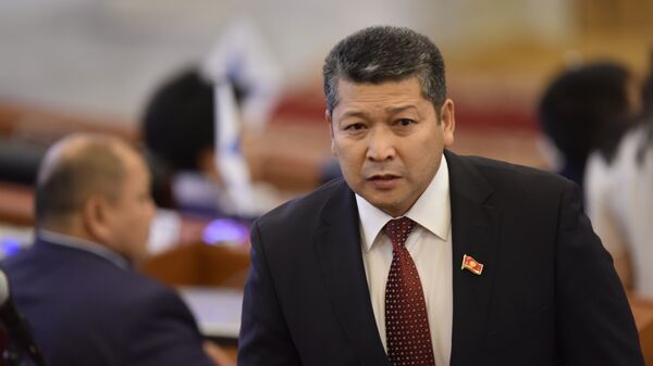 Полпред президента в Ошской области Зиядин Жамалдинов. Архивное фото - Sputnik Кыргызстан