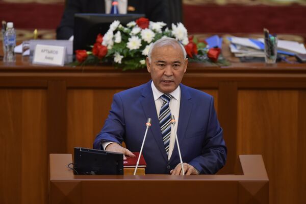 Депутат Жумалиев Кубанычбек Мырзабекович - Sputnik Кыргызстан