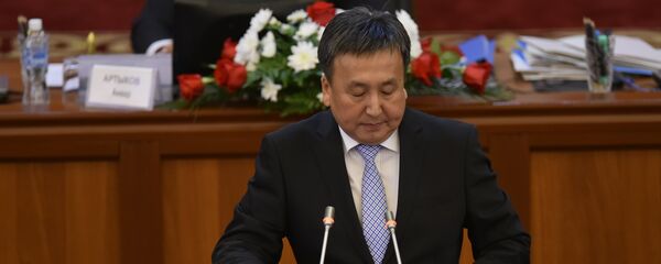 Парламенттеги көпчүлүк коалиция ЖКнын төрагалагына мурдагы төрага Асылбек Жээнбеков. Архив - Sputnik Кыргызстан