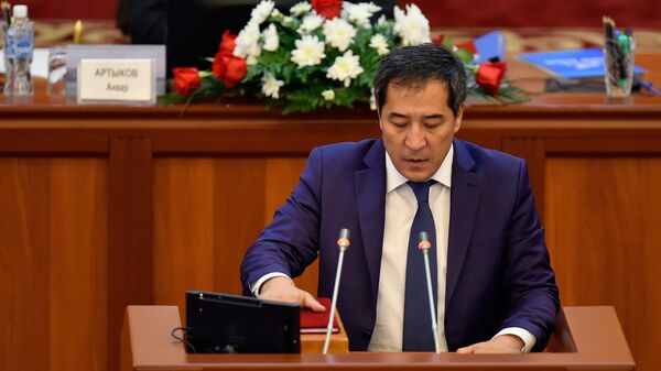 Бывший депутат ЖК Абжалиев Алиярбек. Архивное фото - Sputnik Кыргызстан
