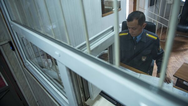Дежурная часть в отделении милиции. - Sputnik Кыргызстан