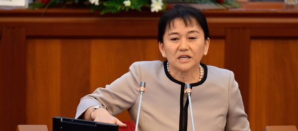 КСДП фракциясынын депутаты Айнуру Алтыбаева - Sputnik Кыргызстан