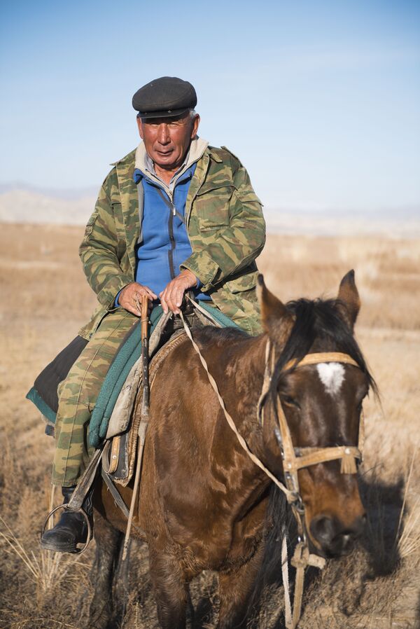 Основной вид деятельности — животноводство. Пастух из Ат-Баши - Sputnik Кыргызстан