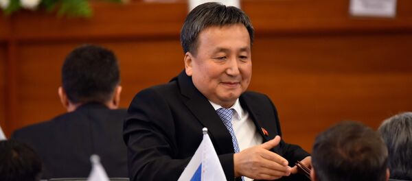 Спикер ЖК Асылбек Жээнбеков Шарипович Спикер ЖК Асылбек Жээнбеков Шарипович - Sputnik Кыргызстан