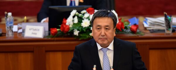Жогорку Кеңештин спикери Асылбек Жээнбеков. Архив - Sputnik Кыргызстан