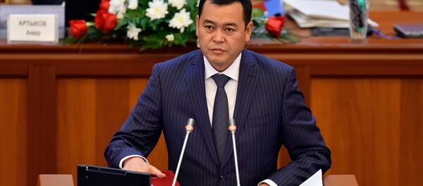 Жогорку Кеңештин депутаты Мирлан Бакиров. Архив - Sputnik Кыргызстан