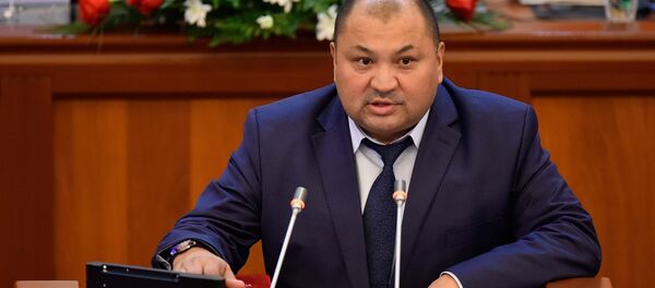 Депутат ЖК 6 созыва от фракции СДПК Кожобек Рыспаев. Архивное фото - Sputnik Кыргызстан