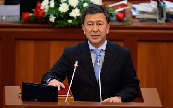 Аскарбек Шадиев (Бир Бол) — председатель Комитета по бюджету и финансам. - Sputnik Кыргызстан