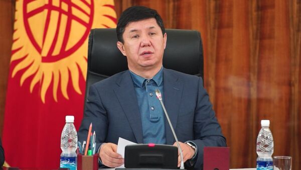 Темир Сариев министрлерге: кыйшайбай иштегиле! - Sputnik Кыргызстан