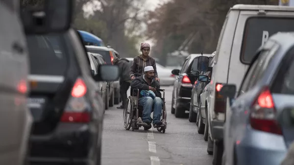 Борьба с попрошайничеством в Бишкеке - Sputnik Кыргызстан