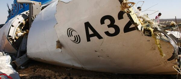 Обломки самолета Airbus A321 авиакомпании Когалымавиа. Архивное фото - Sputnik Кыргызстан