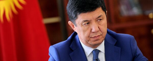 Премьер-министр Темир Сариев. Архивное фото - Sputnik Кыргызстан