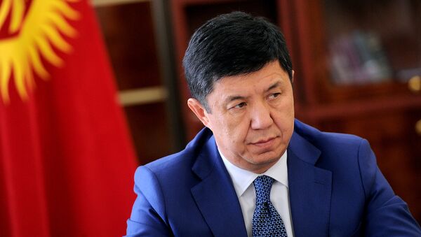 Премьер-министр Темир Сариев. Архивное фото - Sputnik Кыргызстан