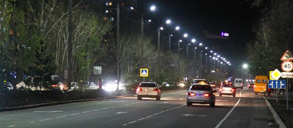 Көчөдөгү элект жарыгы. Архив - Sputnik Кыргызстан