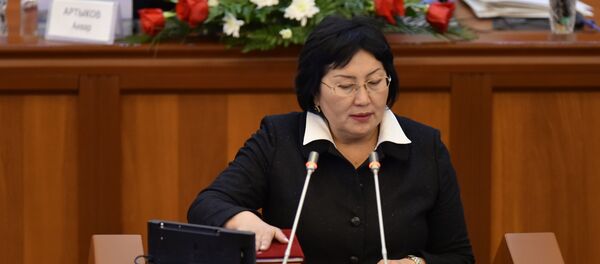 Депутат Чолпон Жакупова. Архив Депутат Чолпон Жакупова. Архив - Sputnik Кыргызстан