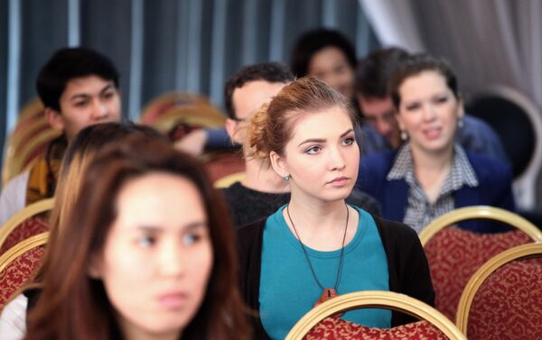 Основной целью проекта является развитие деловой журналистики в формате проведения мастер-классов с участием международных экспертов. - Sputnik Кыргызстан