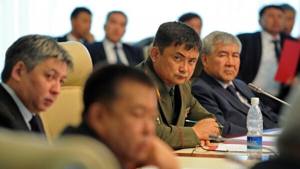енералдык штабынын башчысы болуп дайындалган Таалайбек Өмүралиев. Архив  - Sputnik Кыргызстан