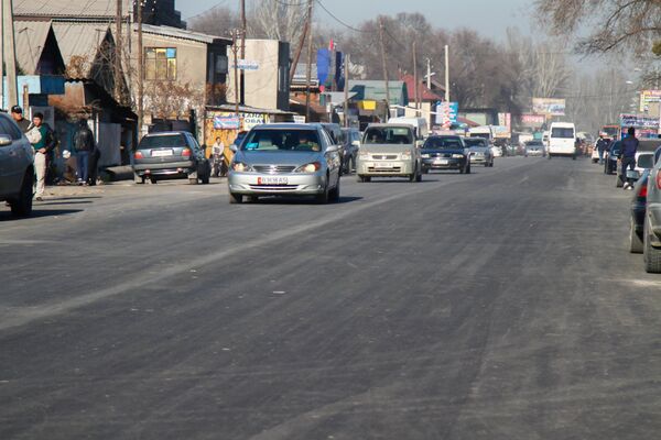Улица Патриса Лумумбы после реконструкции. Архивное фото - Sputnik Кыргызстан