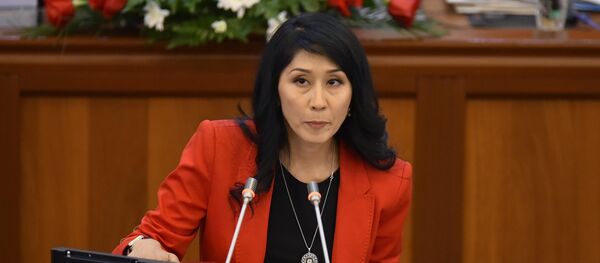 Архивное фото депутата ЖК 6 созыва Аиды Исмаиловой от партии Республика – Ата-Журт - Sputnik Кыргызстан