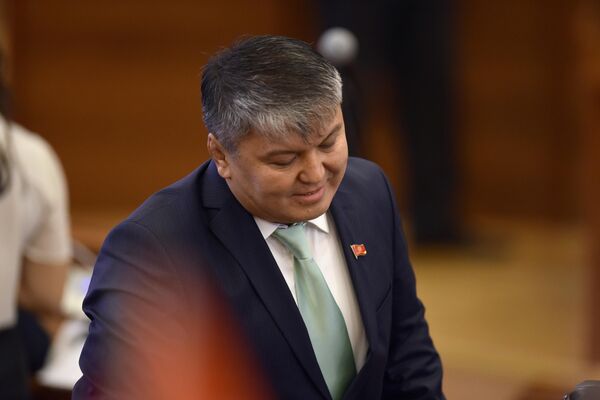 Министр экономики КР Арзыбек Кожошев. Архивное фото - Sputnik Кыргызстан