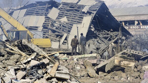 Последствия землетрясения в Спитаке - Sputnik Кыргызстан