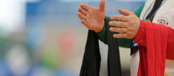 Судья на борьбе. Архивное фото - Sputnik Кыргызстан