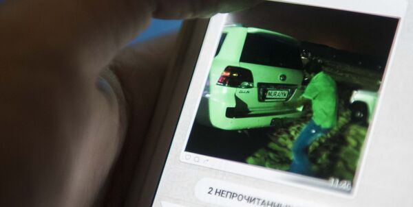 Пользователь социальной сети Нур-Айым, которая прославилась в Instagram нарушениями ПДД - Sputnik Кыргызстан
