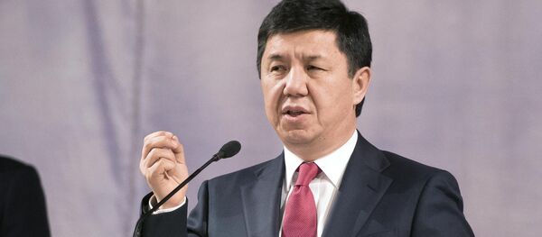 Премьер министр Темир Сариев. Архив Премьер министр Темир Сариев. Архив - Sputnik Кыргызстан